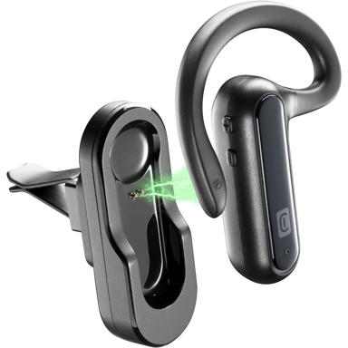 CELLULARLINE Slušalice 8018080443466, bežične, Bluetooth, s postoljem za punjenje, crne