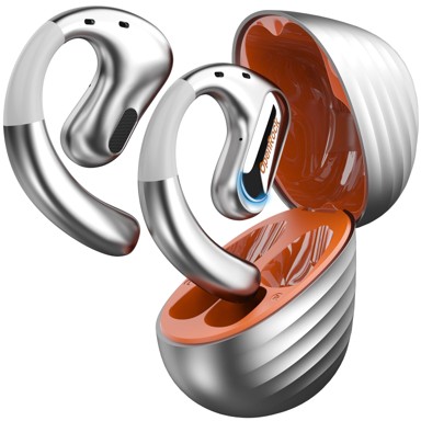 ONEODIO Bežične slušalice OpenRock Pro Silver T1, srebrne