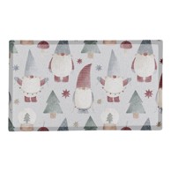 ARTSY DOORMATS Otirač Gnomes, 40 x 70 cm, božićni motiv