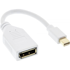 INLINE DisplayPort na Mini DisplayPort kabel 0,15 m, crni