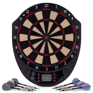 Elektronički pikado, 41 cm, 26 igara, 6 strelica
