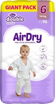 VIOLETA Double Care Air Dry pelene veličina 6 96 kom