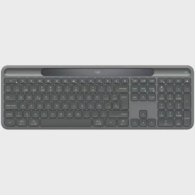 LOGITECH Bežična tipkovnica SLIM SOLAR+ FOR BUSINESS 920-013779, Bluetooth i 2,4 GHz, siva boja
