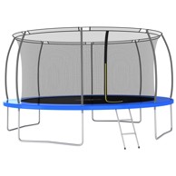 Set trampolina okrugli, 460 x 80 cm, 150 kg