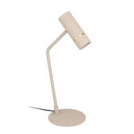Stolna lampa Caminia, LED GU10, 5W, boja pijeska/mesing