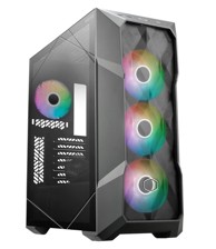 COOLER MASTER Kućište TD500 MAX ATX Midi-Tower ARGB staklo, AIO, PSU 850W gold, sivo