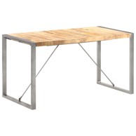 Blagovaonski stol, 140x70x75 cm, masivno drvo, mango
