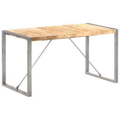 Blagovaonski stol, 140x70x75 cm, masivno drvo, mango