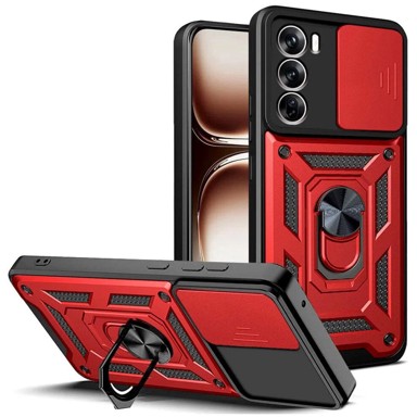 CamShield stražnja maskica za Oppo Reno 12 Pro, slide, crvena