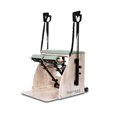 TOORX Pilates Wunda Chair PTX 1800, hrastovo drvo, Green Tea