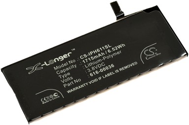 Baterija za Apple iPhone 6s / Typ 616-00036