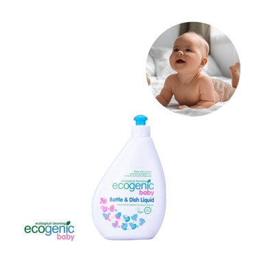 ECOGENIC BABY Sredstvo za čišćenje bočica, duda i igračaka, bez mirisa, 500 ml