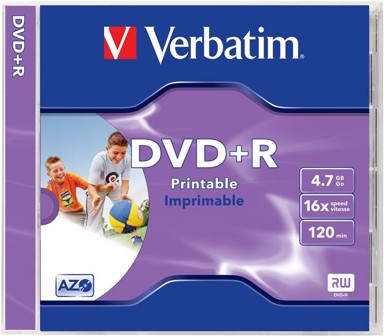 VERBATIM DVD+R Printable 1/1