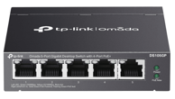 TP-LINK Switch (LAN 5 portova), 5x RJ45 1G, 4x PoE+, plug & play