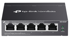 TP-LINK Switch (LAN 5 portova), 5x RJ45 1G, 4x PoE+, plug & play