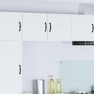 Zidni kuhinjski ormarić s policom 40 x 31 x 40 cm, bijeli