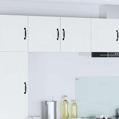 Zidni kuhinjski ormarić s policom 40 x 31 x 40 cm, bijeli