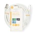 NEDIS Mrežni kabel CAT8.1 S/FTP RJ45 muški RJ45 muški 3,00 m okrugli LSZH oznaka, bijeli