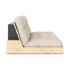 KARUP DESIGN Bež sklopiva sofa 196 cm Base, 196x110x72 cm