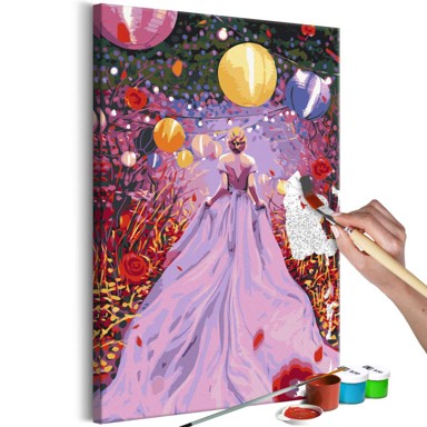 Slika za samostalno slikanje Fairy Lady 40x60