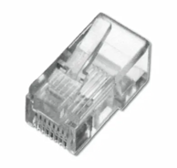 DIGITUS Konektor RJ45 CAT 5e UTP, prolazni, za meki kabel, A-MO 8/8 SR, pakiranje 10