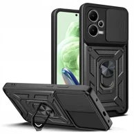 TECHSUIT Zaštitna maskica CamShield za Xiaomi Redmi Note 12 5G / Poco X5, crna