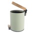 ORION Svijetlo zelena metalna kanta za smeće s pedalom 5 l Greenish