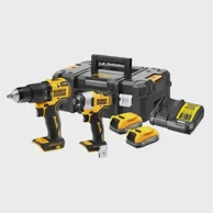 DEWALT Set električnog alata DCK2062E2T-QW, crna/žuta