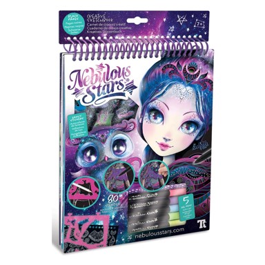 NEBULOUS STARS Kreativni blok za crtanje crni listovi – Eclipsia