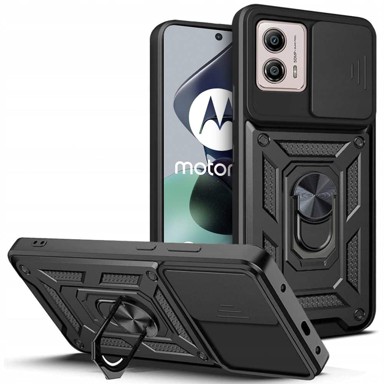 TECH-PROTECT Maskica Camshield Pro za Motorolu Moto G53 5G, crna