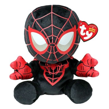 TY Plišana igračka Marvel Miles Morales, 15 cm