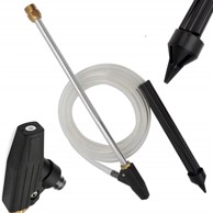 ROSFIX Set za hidropjeskarenje M22, keramička mlaznica, crijevo 3 m, lance 460 mm, kompatibilno s Kränzle