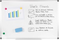 GENIE magnetna bijela ploča Whiteboard XXL PRO 90 x 60 cm s priborom