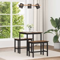 Blagovaonski stol 60 x 60 x 75 cm, metal