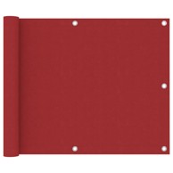 Zastor balkonski, Oxford tkanina, 75x500 cm, crveni