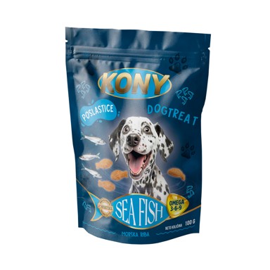 KONY Poslastice za pse, morska riba, 100g