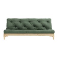 KARUP DESIGN Promjenjiva fotelja Fresh Natural Clear/Olive Green, 200x100x82 cm