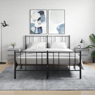 Noćni ormarići 2 kom boja hrasta 40x35x50 cm konstruirano drvo