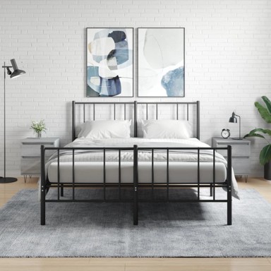 Noćni ormarići 2 kom boja hrasta 40x35x50 cm konstruirano drvo