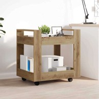 Kolica za stol Umjetnički hrast 60 x 45 x 60 cm