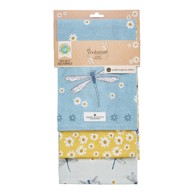 COOKSMART Ručnici od organskog pamuka u setu od 3 kom 45x65 cm English Meadow 
