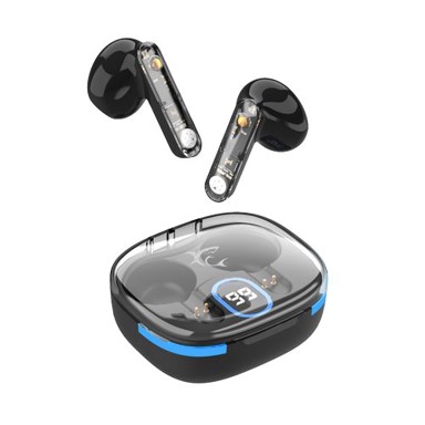 WHITE SHARK Slušalice GEB-TWS37 Hyperbeat, in-ear, bežične, Bluetooth, crne