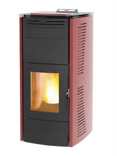 CENTROPELET Peć na pelete ZV16, crvena