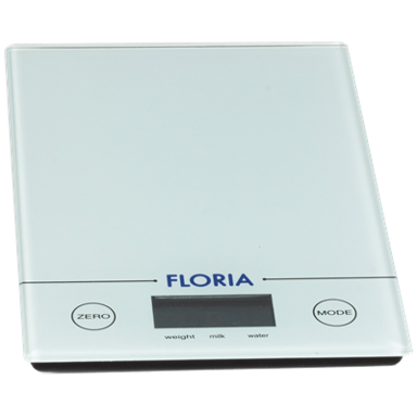 FLORIA Digitalna kuhinjska vaga ZLN1686/WH, 5 kg, bijela