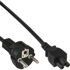 INLINE Kabel za napajanje 16656T, utikač tip F, 0,3 m, crna