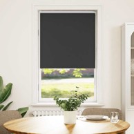 Rolo zavjesa blackout crna 85x175 cm širina tkanine 80,7 cm