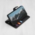 TECHSUIT Maska Leather Folio preklopna, za Honor 400 Lite, crna