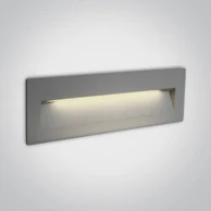 ONE LIGHT Ugradbena svjetiljka led 6w ip65 siva dm68068c/g/w