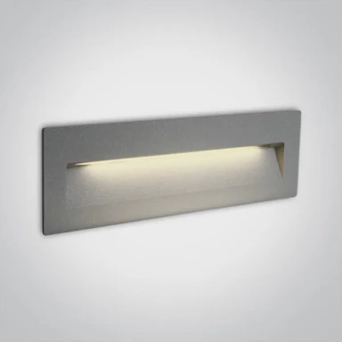 ONE LIGHT Ugradbena svjetiljka led 6w ip65 siva dm68068c/g/w