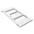 VEVOR Mačja vrata za prozor, 813 x 388 x 40 mm, bijela